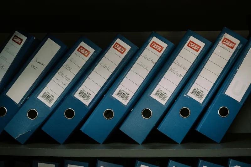 Organised digital file storage for an assessor's EPC evidence kept over the 15-year retention period
